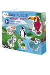 Picture of Bonbino Touch Feel Baby Puzzle Animals, Age 1+