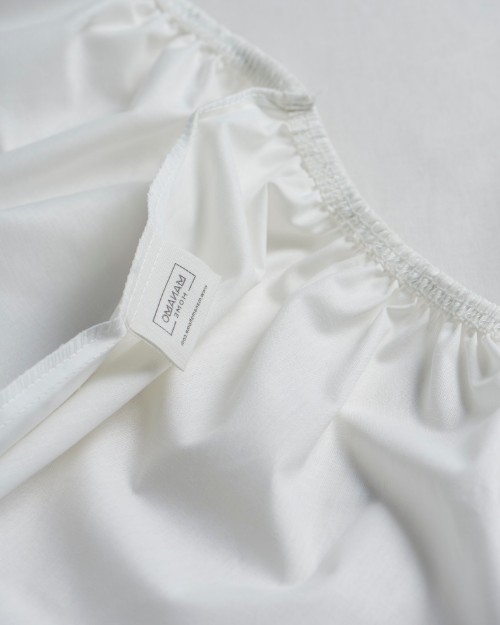 Picture of Manamo M&D Fitted Sheet Ecru Single 100x200+30 cm 
