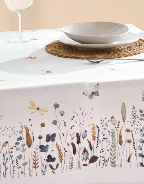 Picture of Manamo Butterfly Digital Printed  Table Cloth  140x250 cm  