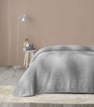 Picture of Manamo Wave Effect Blanket 220x240 Grey