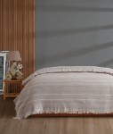 Picture of Manamo Line Cover Double Beige 220x260   
