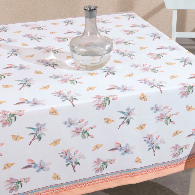 Picture of Manamo Butterfly Spring Digital Printed Table Cloth 140x140 cm 