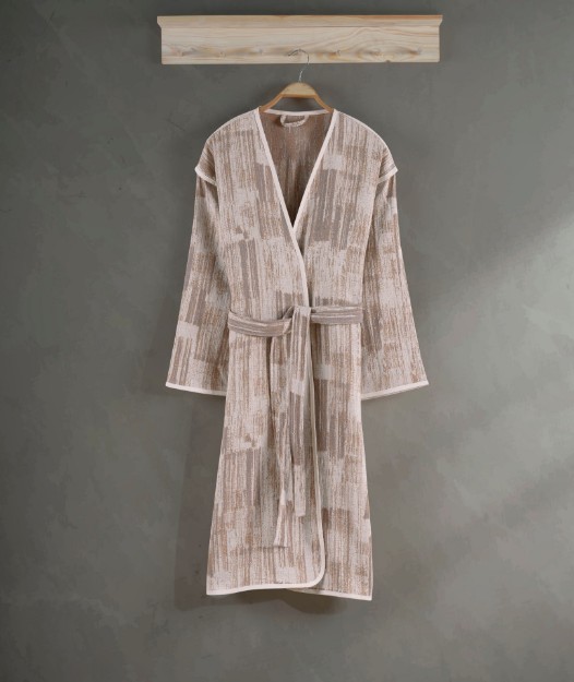 Picture of Manamo Bathrobe Imai Beige One Size