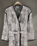 Picture of Manamo Bathrobe Imai Black One Size 