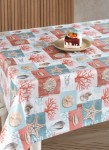 Picture of Manamo Starfish Digital Printed  Table Cloth Coral 100x140 cm 