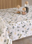 Picture of Manamo Flowers Digital Printed  Table Cloth Beige 100x140 cm  