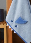 Picture of Manamo Shark Blue Face Towel 50X90   