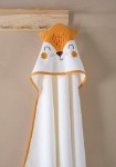 Picture of Manamo Baby Hooded Towel Fox Cream 90x90 