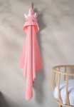 Picture of Manamo Baby Hooded Towel Unicorn Pink 90x90  