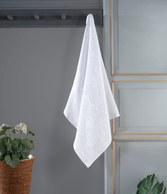 Picture of Manamo Calida Waffle Towel White 50x90  