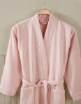 Picture of Manamo Azure Waffle Kimono Bathrobe Blush