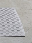 Picture of Manamo Checkers Cotton Bathmat Metal Grey 50x70   