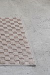 Picture of Manamo Checkers Cotton Bathmat Beige 50x70