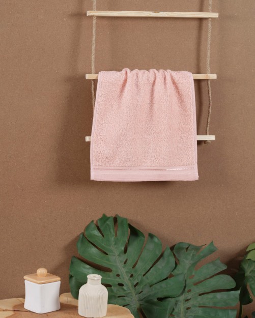 Picture of Manamo Atlas Solid Hand Towel Blush 30X50