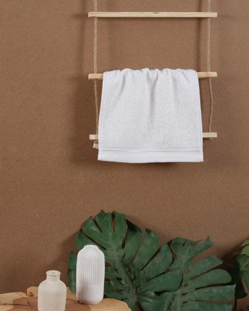 Picture of Manamo Atlas Solid Hand Towel Ecru 30X50