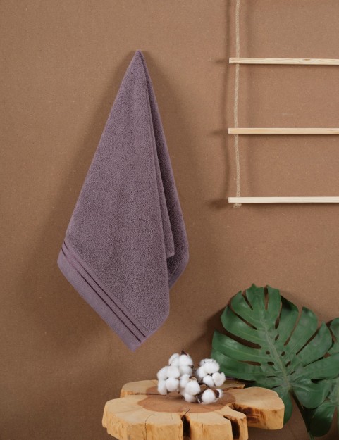 Picture of Manamo Atlas Solid Face Towel Mauve 50x85