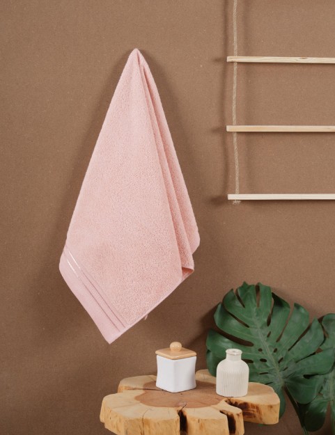 Picture of Manamo Atlas Solid Face Towel Blush 50x85