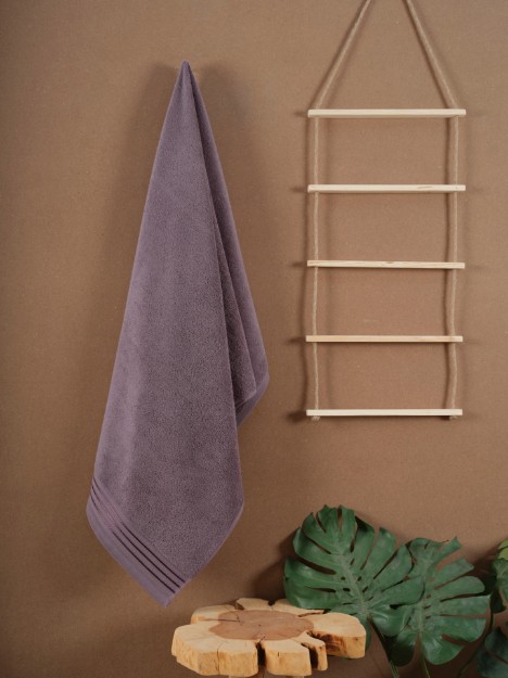 Picture of Manamo Atlas Solid Bath Towel Mauve 70x140