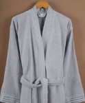 Picture of Manamo Atlas Kimono Bathrobe Metal Grey  L/XL