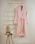 Picture of Manamo Atlas Kimono Bathrobe Blush   S/M