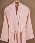 Picture of Manamo Atlas Kimono Bathrobe Blush   S/M