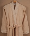 Picture of Manamo Atlas Kimono Bathrobe Camel   S/M