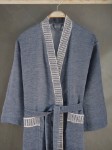 Picture of Manamo Bathrobe Caps Navy Blue Unisex One Size