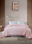 Picture of Manamo Stella Jacquard Towel Pike Bedspread 160x230  Cream/Peach