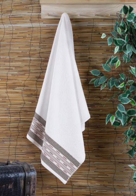 Picture of Manamo Samara Face Towel White  50x85   