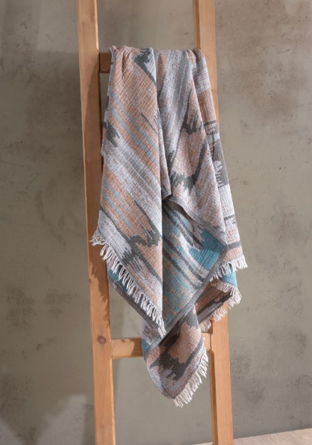 Picture of Manamo Hamam Towel Naos Turquoise 90x175 