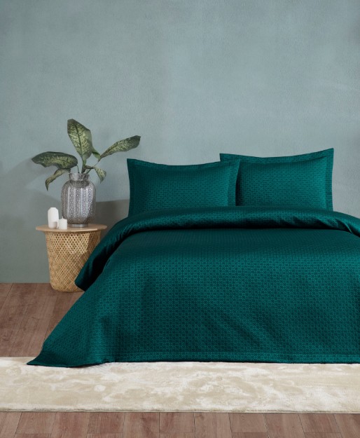 Picture of Manamo Travis Bedspread Set  Green 240x250+50*70  