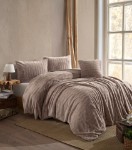 Picture of Manamo Fur Bed Cover Set 230X250+50x70(2pc) Cappucino