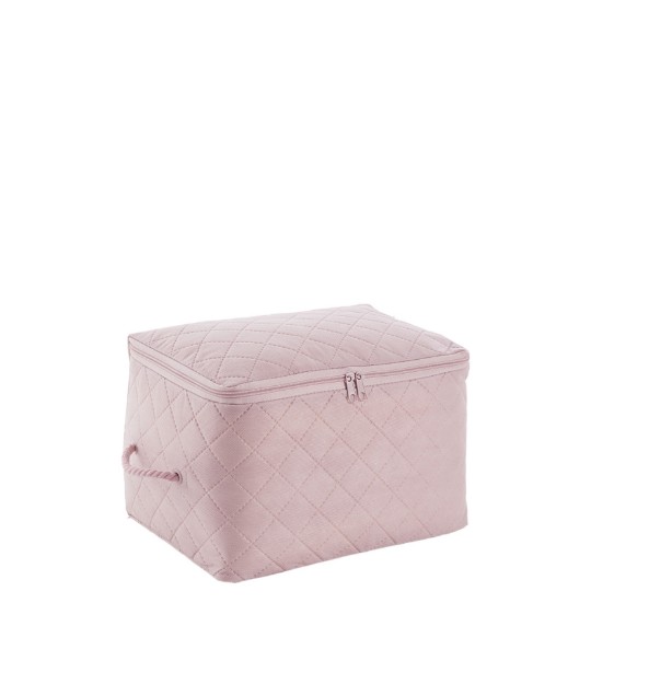 Picture of Manamo  Plain Organizer Quilted Pink 30x22x18 cm