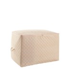 Picture of Manamo  Plain Organizer Quilted Beige 70x46x46 cm