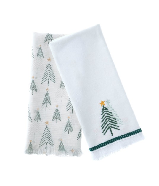 Picture of Manamo  Noel Trees Kitchen Towel Cotton  50x70 cm