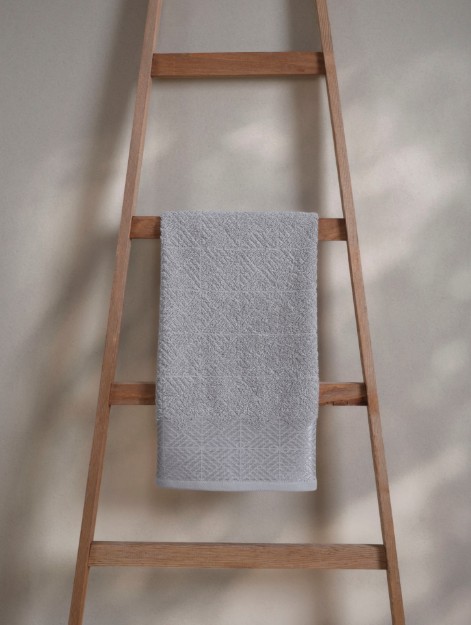 Picture of Manamo  Branco Face Towel Cotton Metal Grey 50x85