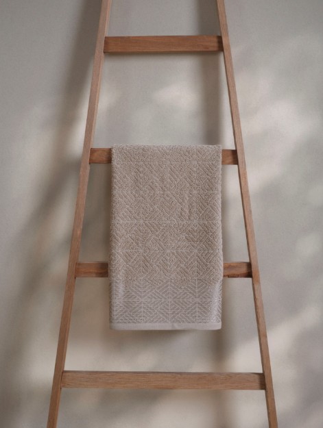 Picture of Manamo  Branco Face Towel Cotton Beige 50x85