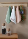 Picture of Manamo Bars Hand Towel set Cameo/Ecru/Blush 3x30X50 cm