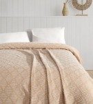 Picture of Manamo Wengen Pike Cotton Towel Camel Single Size 160x240 cm