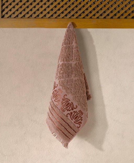 Picture of Manamo Paisley Jacquard Towel Face Amber 50X85 cm