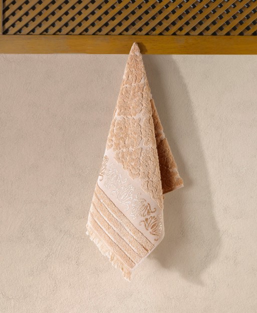 Picture of Manamo Paisley Jacquard Towel Face Camel 50X85 cm