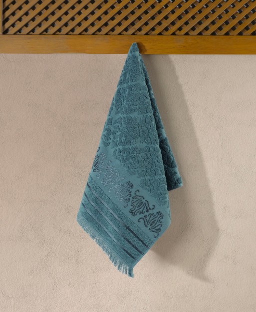 Picture of Manamo Paisley Jacquard Towel Face Jungle Green 50X85 cm