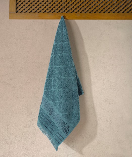 Picture of Manamo Paisley Jacquard Towel Bath Jungle Green 70x140 cm