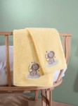 Picture of Manamo Baby Bamboo Face Towel Baby Zoo Yellow 50X80 cm