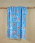 Picture of Manamo Swimmer Digital Printed Beach Towel Cotton 90x180 cm