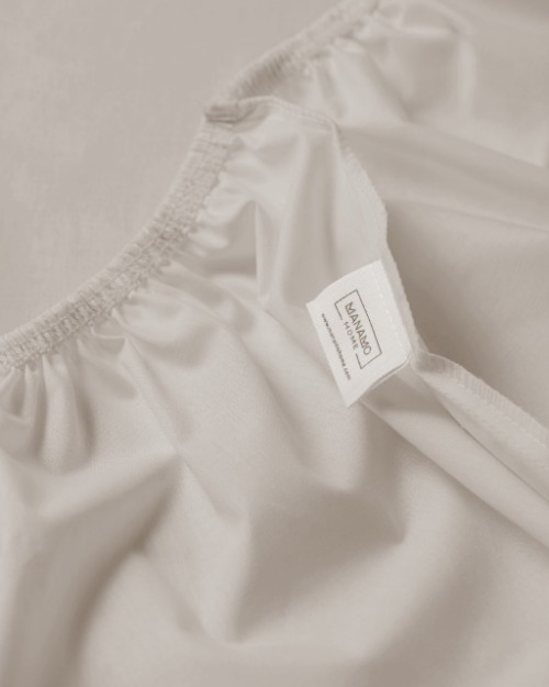 Picture of Manamo M&D Fitted Sheet Cotton Linen Double Size 160x200+30 cm