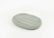 Picture of Manamo Elegance Soap Dish  Polyresin Gray  13.2x9.3x2.4 cm