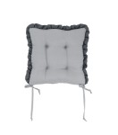 Picture of Manamo Amy Chair Pad Polyester Light Grey 40x40x3 cm