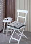 Picture of Manamo Amy Chair Pad Polyester Light Grey 40x40x3 cm