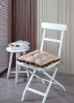 Picture of Manamo Amy Chair Pad Polyester Beige 40x40x3 cm
